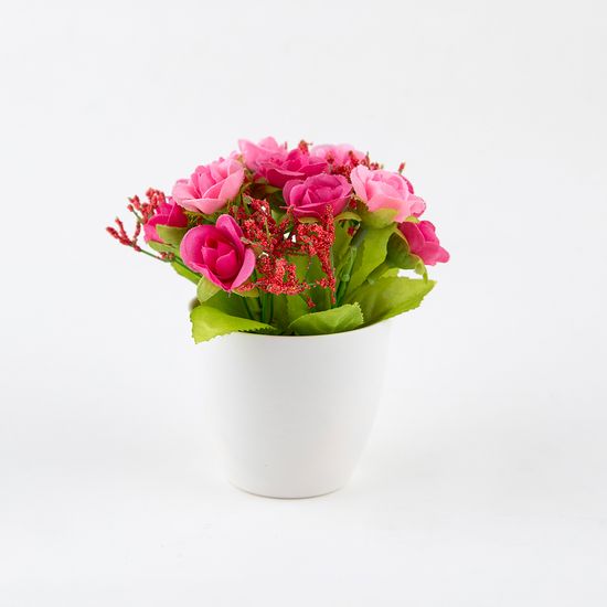 소소모소 미니 핑크장미 테이블 조화