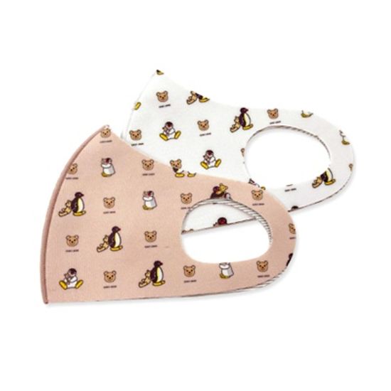 핑구 아동용 구리 항균 마스크 2개 세트 (3세-6세)