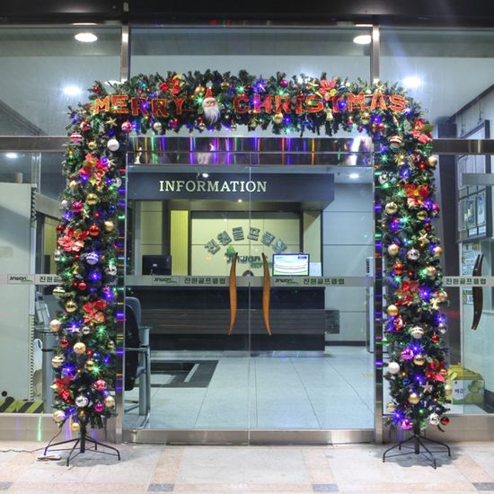 [도토로]210cm 업소 출입구용 장식 트리