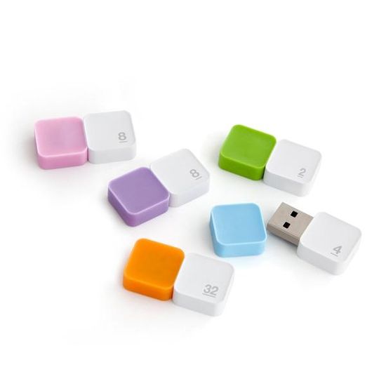 메모렛 소프티 64G 오렌지 USB메모리