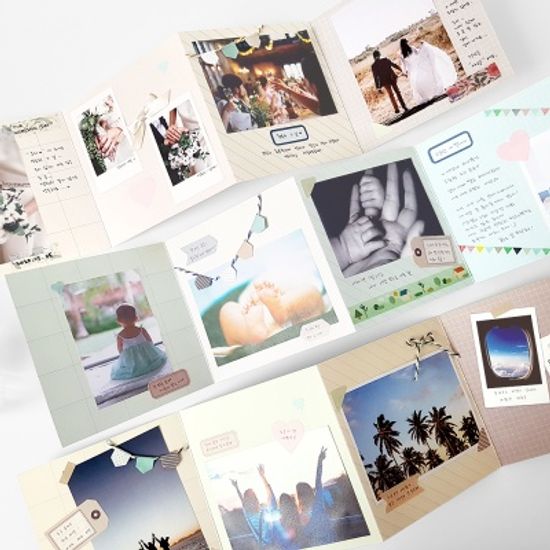 ACCORDION PHOTO CARD 아코디언 포토 카드