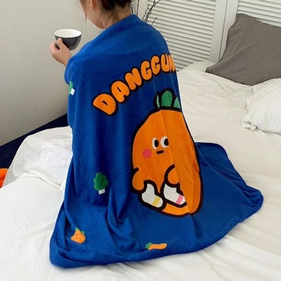 핑크풋 당근친구들담요