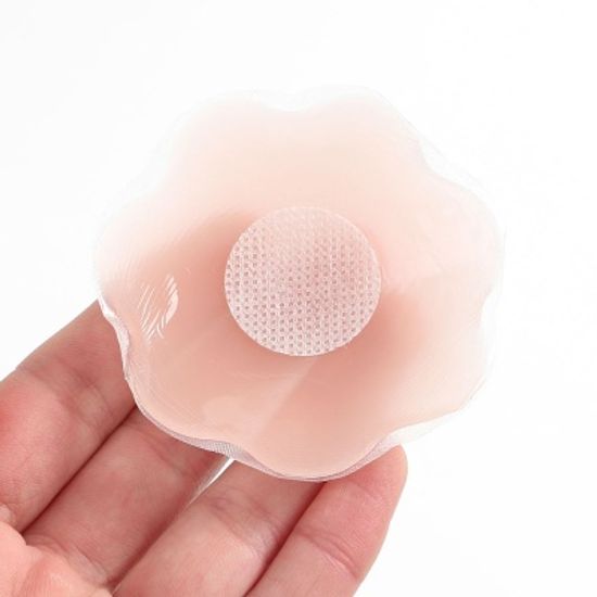 완벽밀착 실리콘 니플패치 5세트 꽃형 여성 유두 밴드