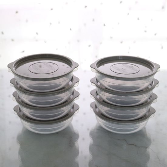 보노쿡 밀폐용기 450ml x 8P 집밥소분 냉동밥