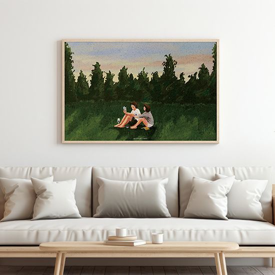 녹음의 계절, 아레아레아 작가 그림