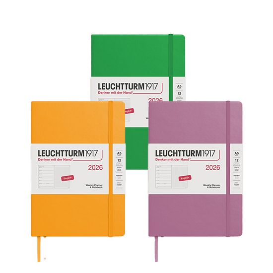 로이텀 2026 위클리 플래너 하드커버 A5 (Dotted)