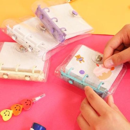 3공 다이어리 포카바인더 글리터 4color 미니 앨범