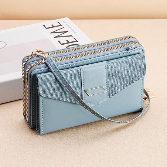 지퍼지갑 2단 장지갑 가방형(WF553E9)