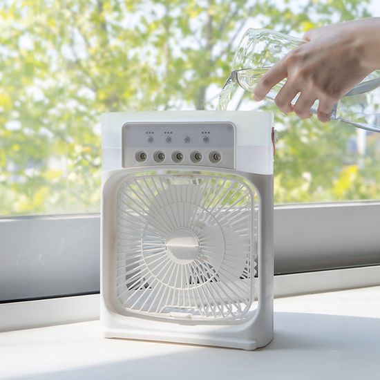 [최저가도전!] -5도 냉각수 이동식 에어컨 미니선풍기