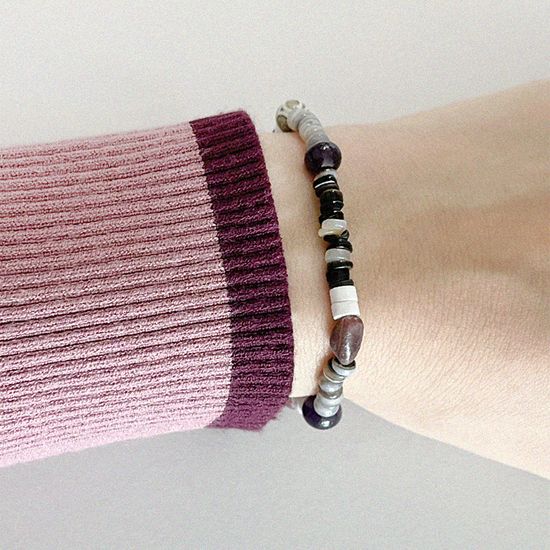 Midnight purple bracelet