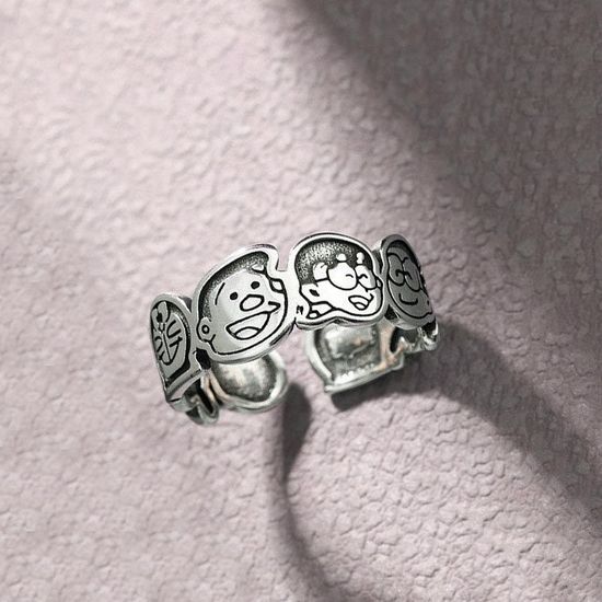 고양이 오픈링 반지 애끼 검지 우정반지 커플링 반지