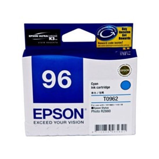 엡손(EPSON) 잉크 C13T096290 / NO.96 / Cyan / Stylus Photo R2880