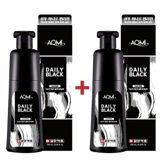 [1+1] 일양약품 아오미 데일리 블랙 염색샴푸  180ml