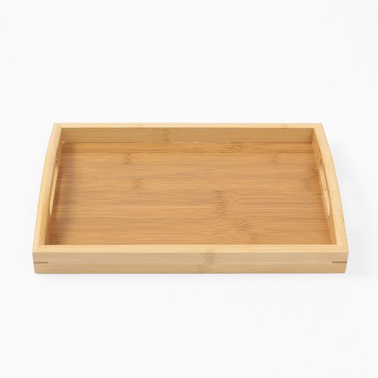 푸드썸 사각 우드 트레이(30x20cm) 홈카페 원목트레이