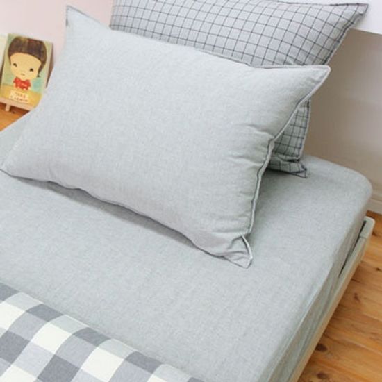 산다라 심플 그레이 베개커버
