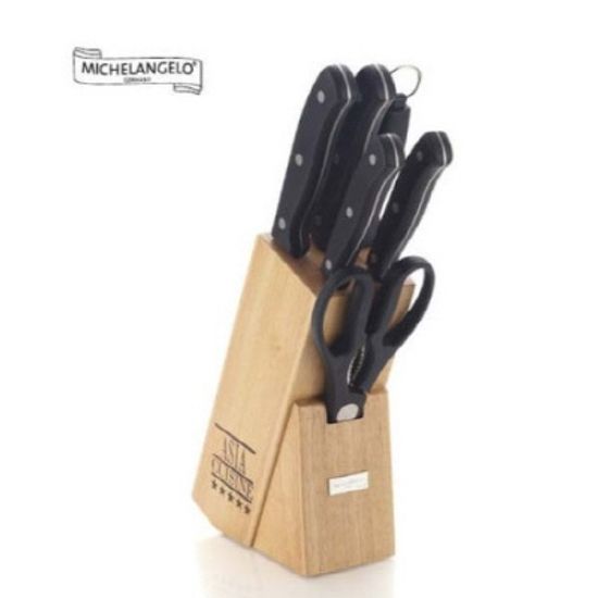 독일 미켈란젤로 아시아쿠진 칼블럭 7종 세트
