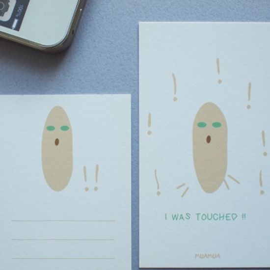 무아무아 미니 메세지 카드