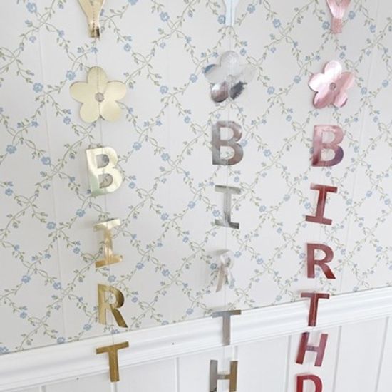 Birthday Vertical Garland 플라워생일버티컬가랜드