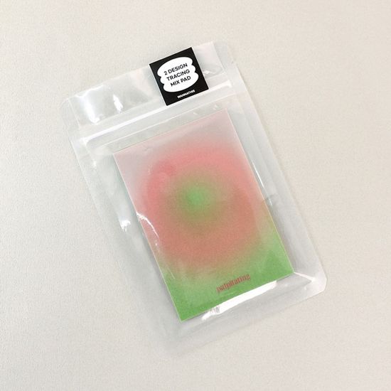 [반투명] 트레싱지 그라데이션 믹스 다꾸패드