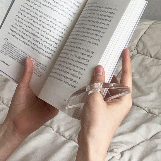 투명 아크릴 독서링 