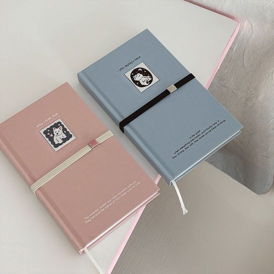 허니버니 라벨 일기장