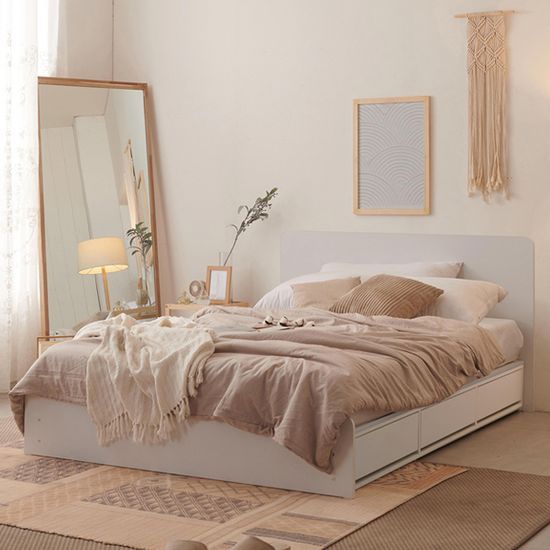 아르메 에이든 멀티 수납형 침대 Q_컴포트 본넬매트