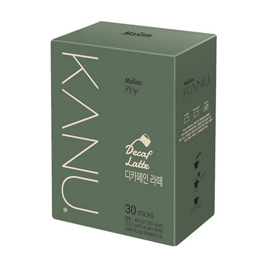 카누 디카페인 라떼 30T/커피 커피원두 커피믹스
