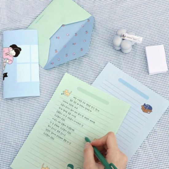 아이코닉 하루 편지지 세트