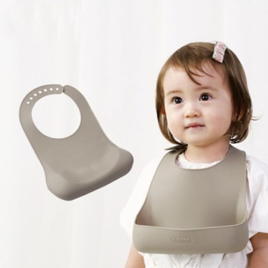 에디슨 베이비 실리콘 턱받이