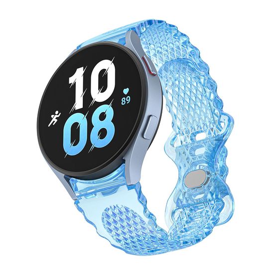 갤럭시워치 4 5 프로 투명 스트랩 시계줄 줄질 20mm