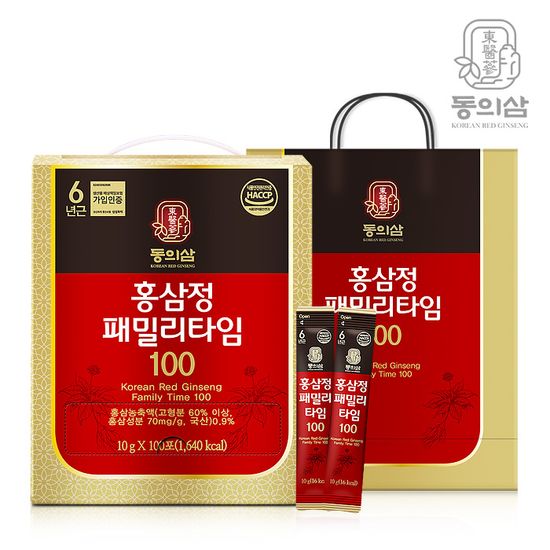 [동의삼] 홍삼정 패밀리타임 (10g*100포)