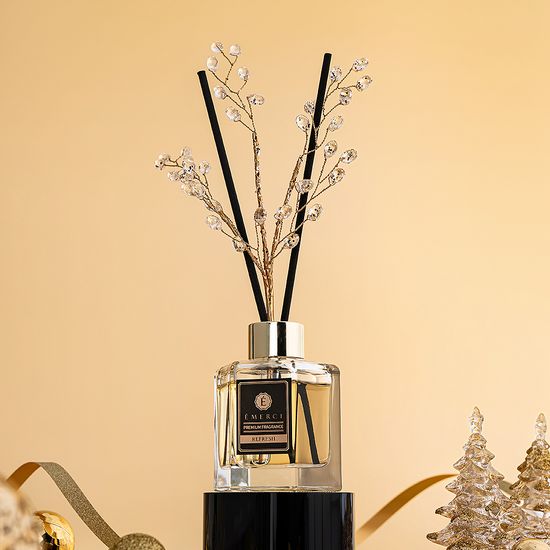 홀리데이크리스탈 재즈 디퓨저120ml+쇼핑백 선물세트