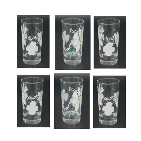 삼광 FLOWER 데낄라 스트레이트잔33ml (6p)