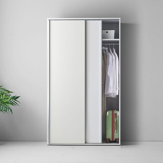 슬라이딩 단독옷장 자녀방옷장 100cm WB544