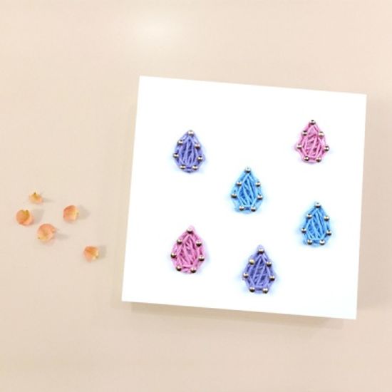 꼬마 빗방울 스트링아트 만들기 패키지 DIY