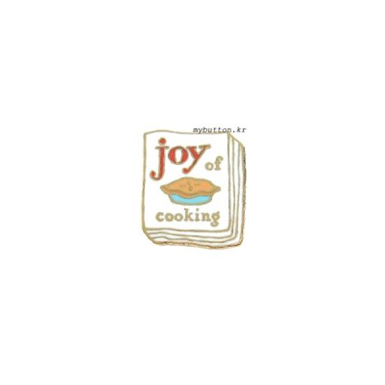 [Book pins_015]조이오브쿠킹.북뱃지