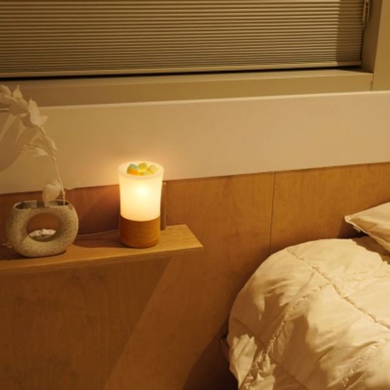 큐브캔들워머 노가 스타터팩 내추럴우드