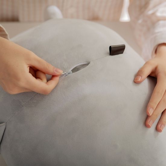 아르셰 심쿵샤크 캐릭터 모찌쿠션 꿀잠 애착인형