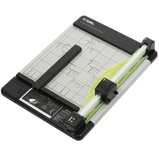 CARL A4 40매재단 형광플레이트 문서재단기 DC-210N