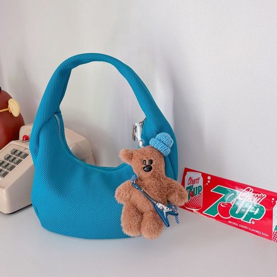 기타리스트 삐딱 곰돌이 인형 키링(4종)