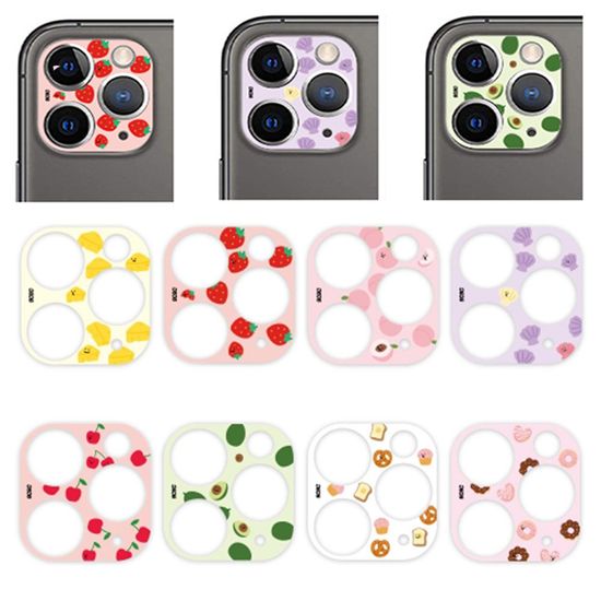 아이폰14 13 12 11 패턴야미 캐릭터 카메라 보호 필름