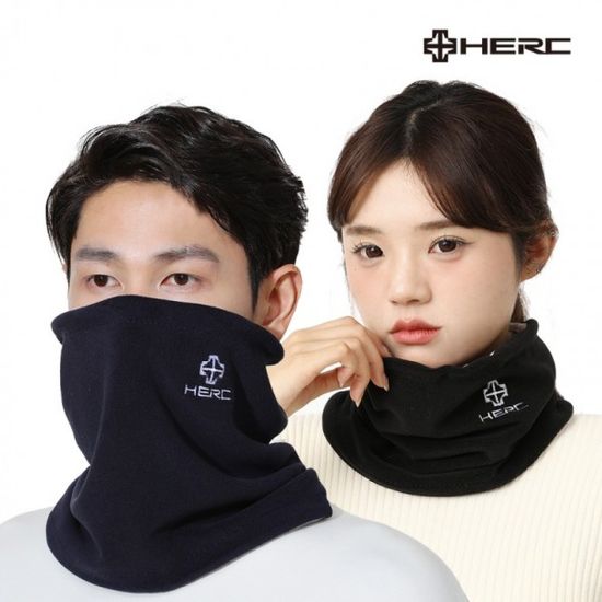 극세사 넥워머 고급 방한마스크 모자 털모자 목도리 