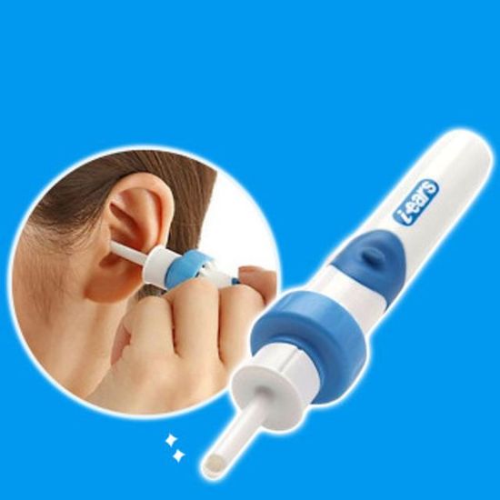 위즈템 진동 흡입 귀이개 블루 iears(WE96FEA)