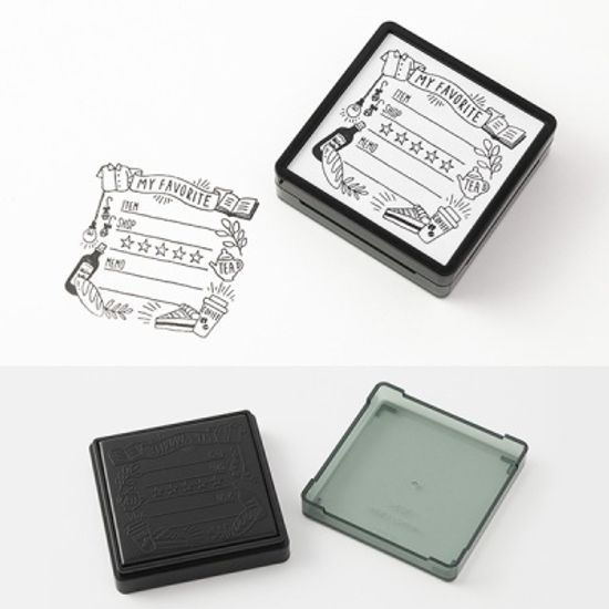 Paintable Stamp v.2 Daily Life - My favorite