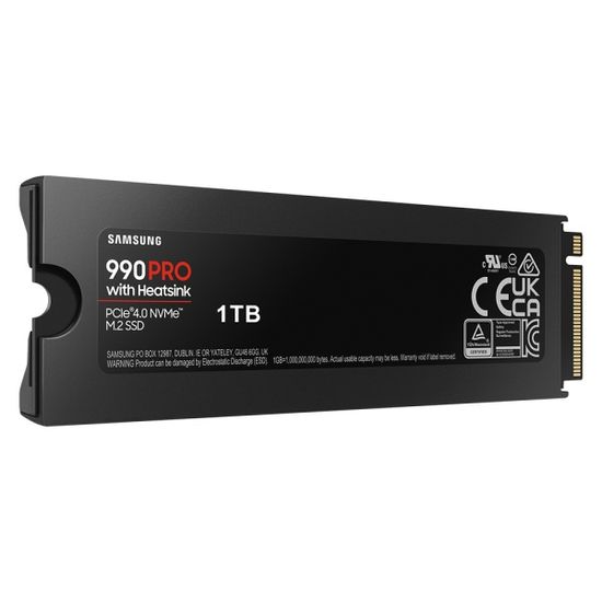 삼성전자 990 PRO 히트싱크 NVMe SSD 1TB MZ-V9P1T0CW