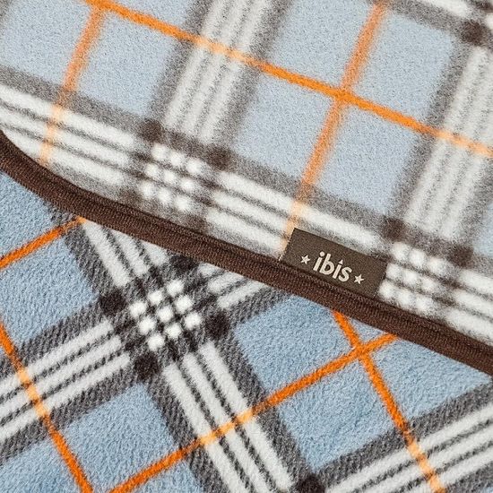 20000 체크왕담요(SP)-그레이