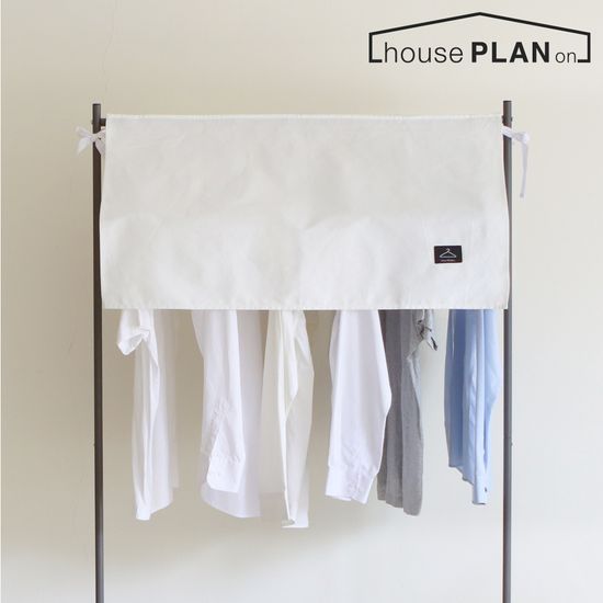 하우스플랜온 코튼 하프 행거커버