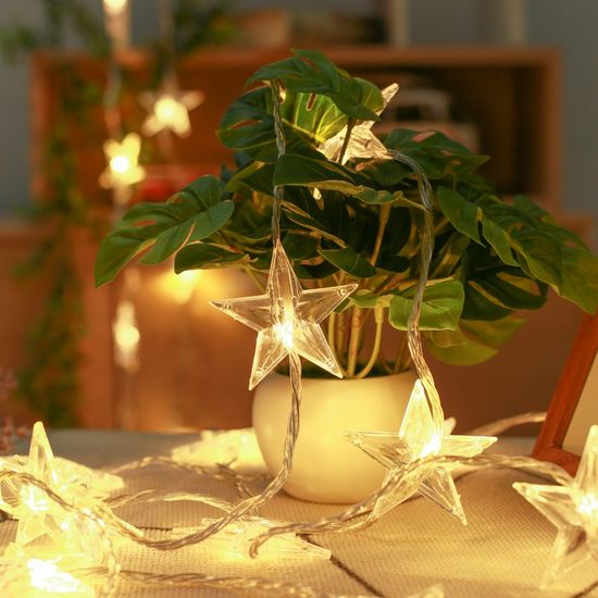 은하수 30구 투명선 LED 라인별 전구 별조명 2colors