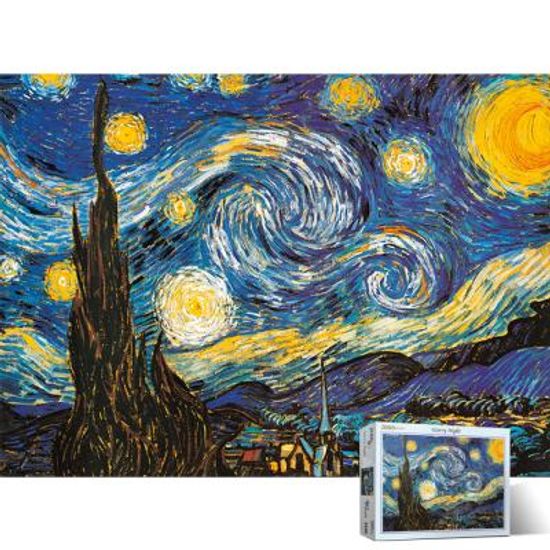 2000피스 직소퍼즐 명화 별이 빛나는 밤 PL2105