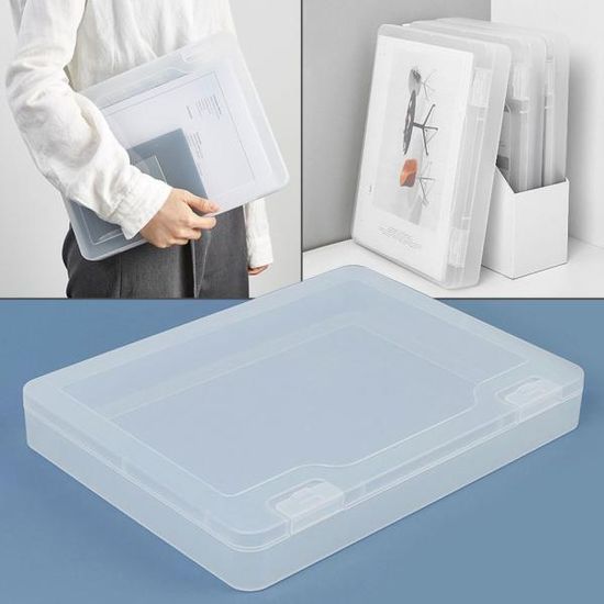 [와인앤쿡]A4 반투명 파일케이스 1개